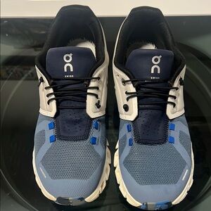On Running Women’s Blue and Grey Sneakers